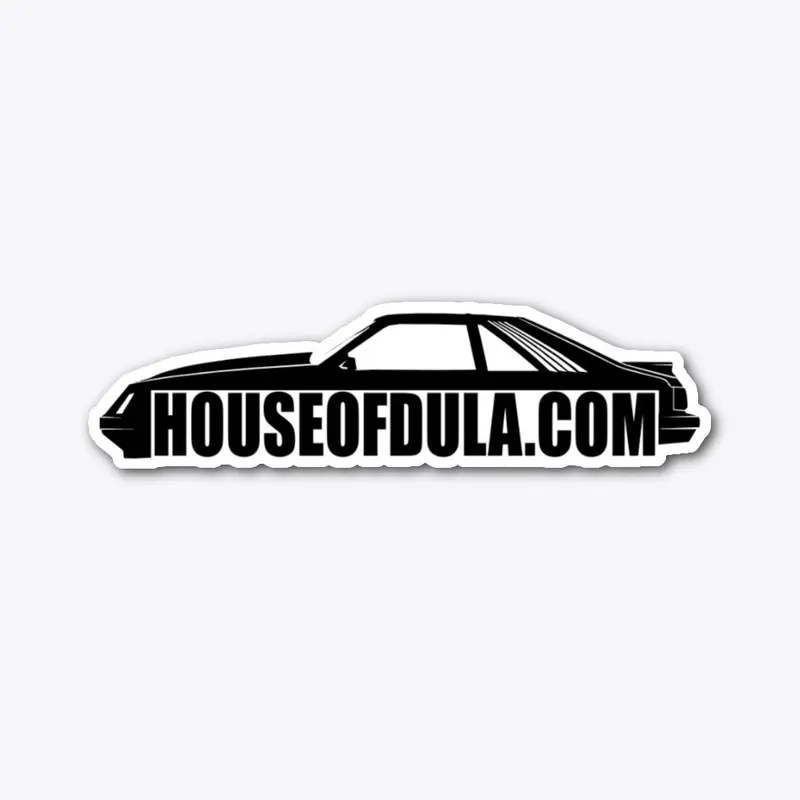 House of Dula Die Cut Decal!